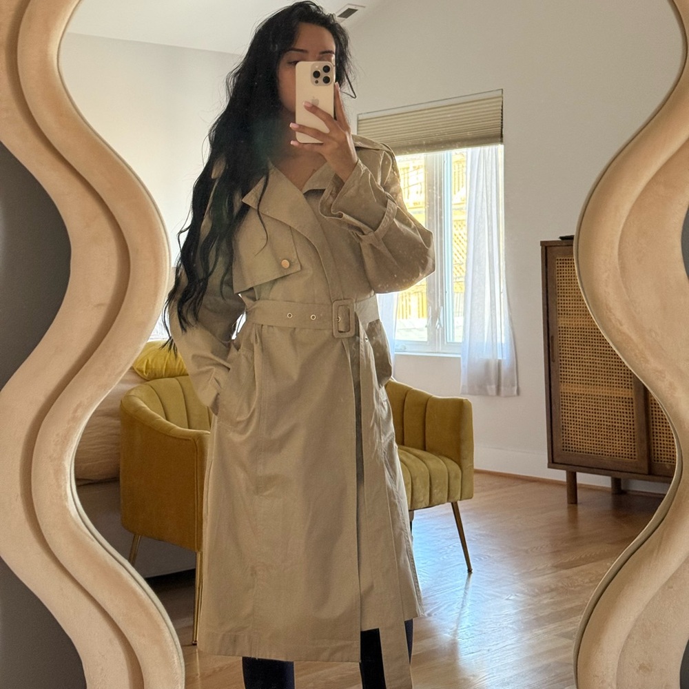 Steve Madden Beige Trench Coat
